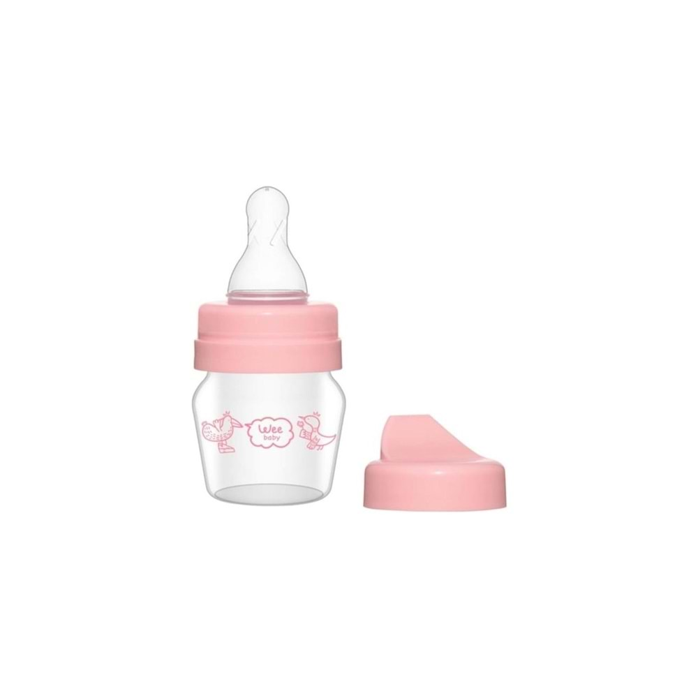 WEE BABY MİNİ CAM SULUK BİBERON 30 ML P