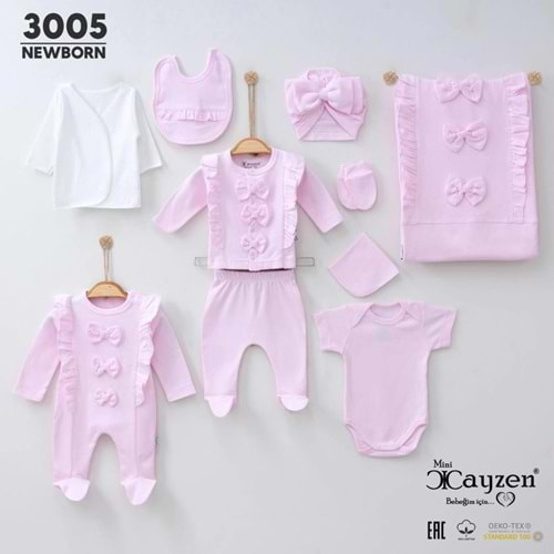 CAYZEN 3005 FIRFIRLI HASTANE SET PEMBE